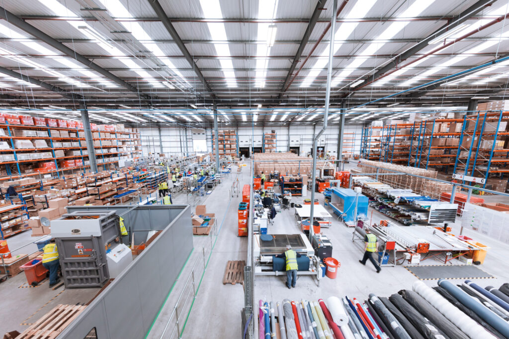 Photograph of Herman Miller Keyn Chair in production, by forpeople.