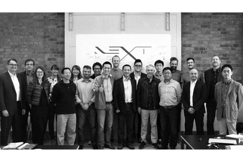 Group photograph of NIO team and forpeople team.