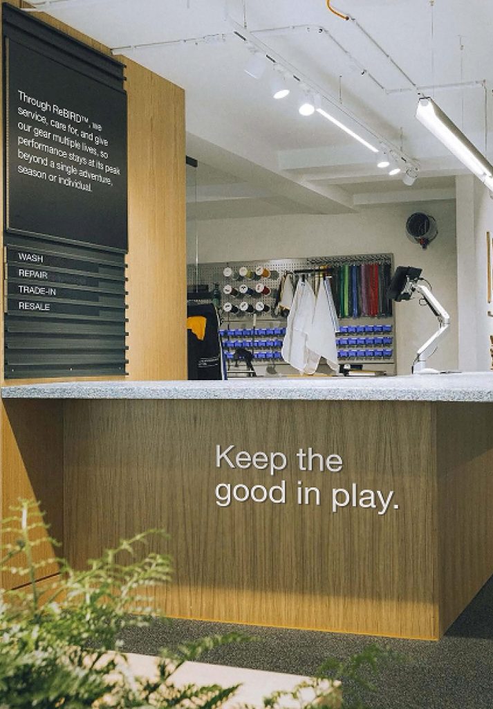 Video of Arc'teryx ReBIRD concept store showreel. Film by forpeople, courtesy of Arc'teryx.