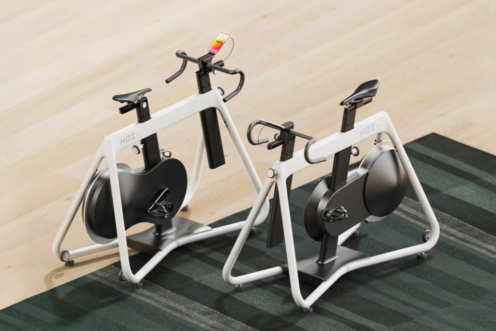 3D visualization of two Kettler HOI FRAME bikes. Design and visualization by forpeople.