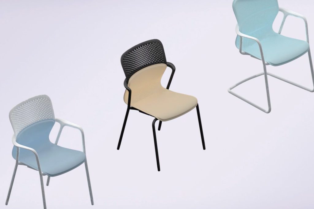 Product sizzle film for the Herman Miller Keyn Chair. Furniture design and film by forpeople.