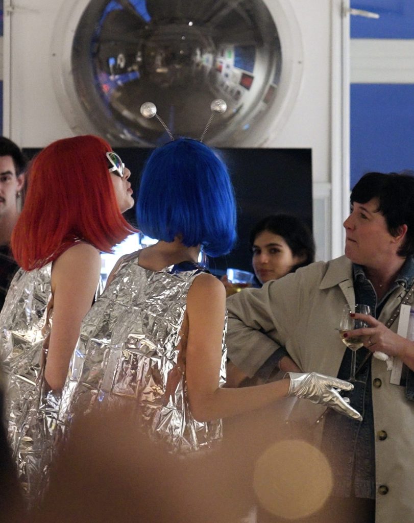 On-site photograph from the private view. Film by forpeople.