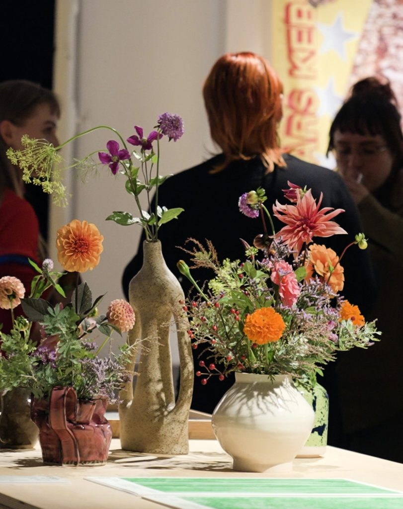 On-site photograph from the private view. Film by forpeople.