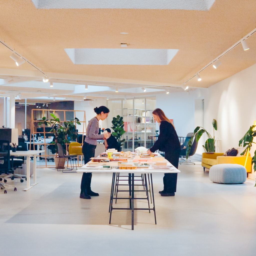 Photograph of one of the creative spaces in our Amsterdam studio. About Forpeople Creative Agency.