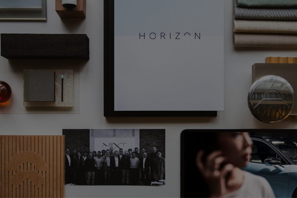 A photograph of a NIO's sensory identity.