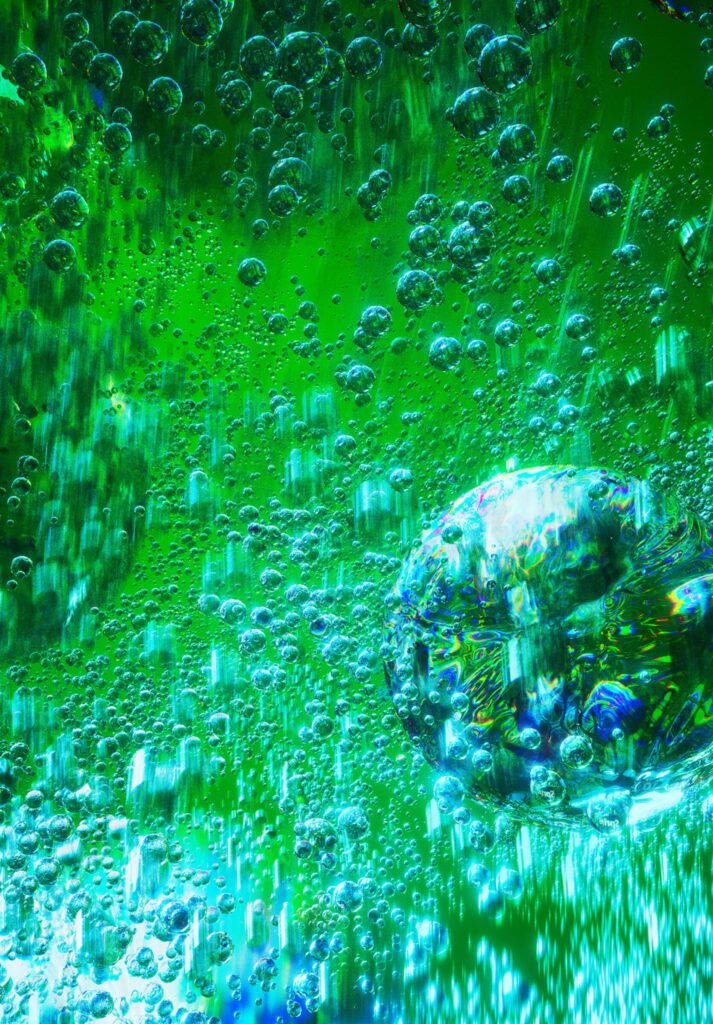CGI by forpeople of Sprite's dynamic bubbles.