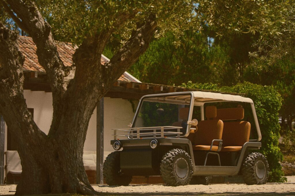 Photograph of amble buggy. Photography by amble