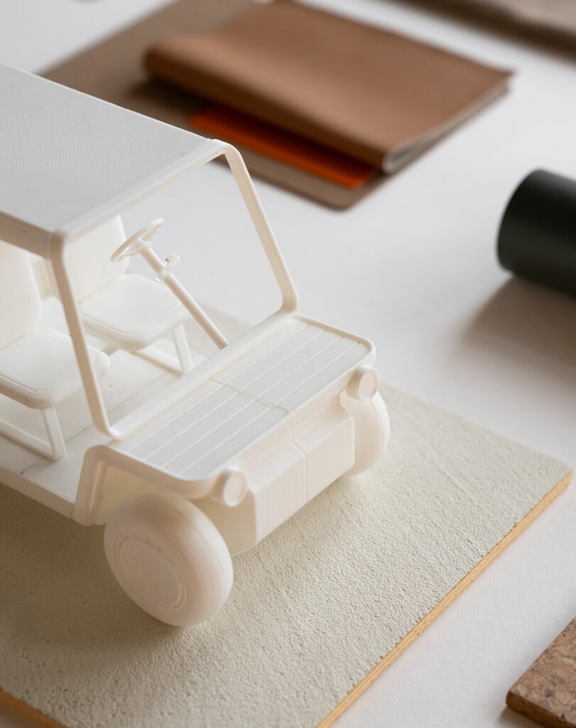 3D printed model of amble buggy prototype by forpeople.