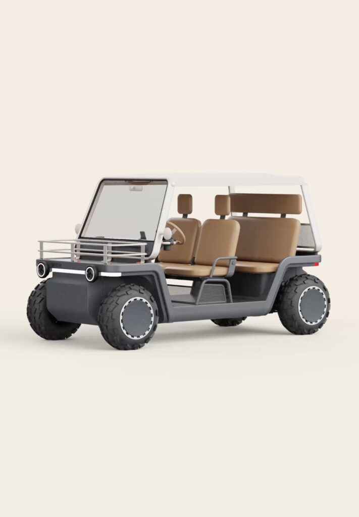 Video of amble buggy 360 render by forpeople.