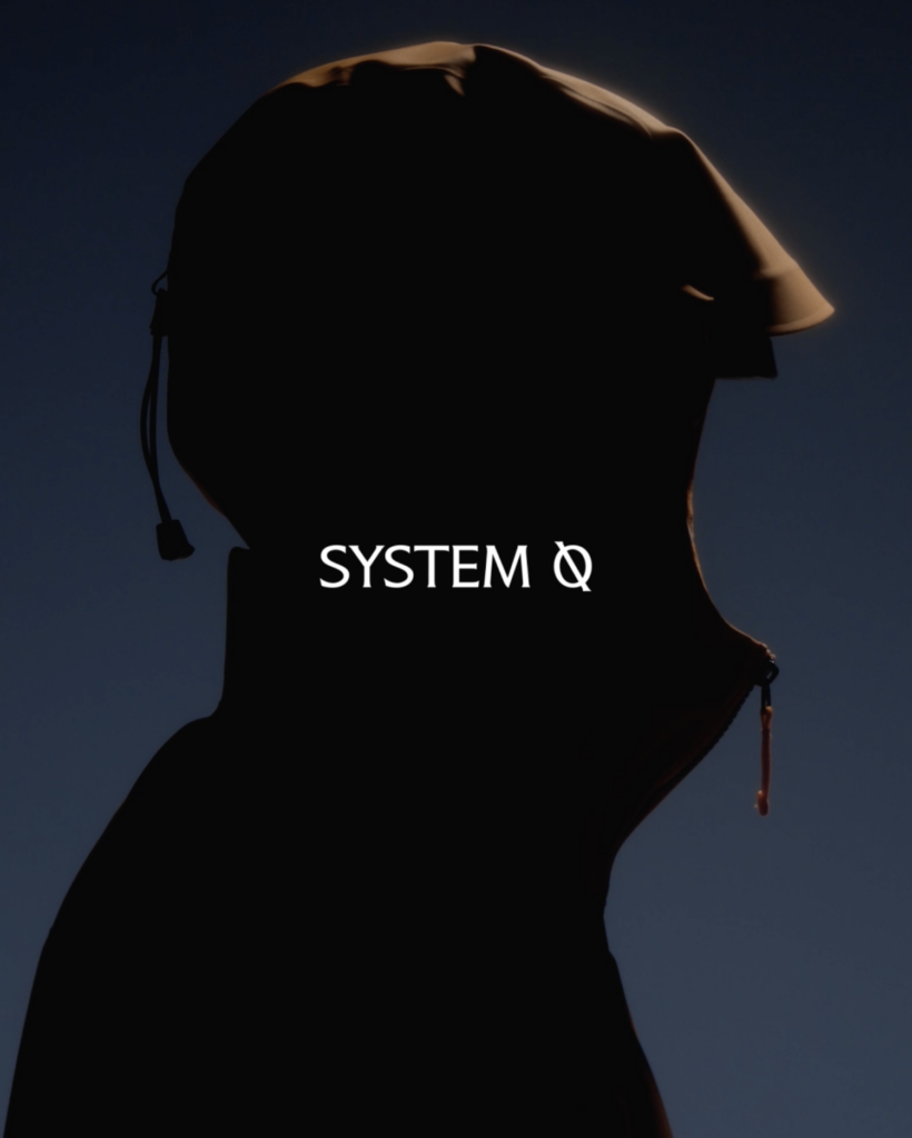 Jacket reveal video with System 0 logo